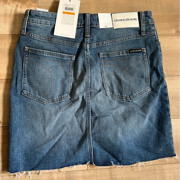Calvin Klein Jean Skirt - Picture 2 of 2